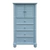 Beachfront Door Chest (Ocean Blue)