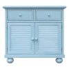 Beachfront Cabinet (2 Drawer / 2 Door) (Ocean Blue)