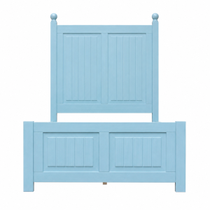 Beachfront Twin Headboard (Ocean Blue)