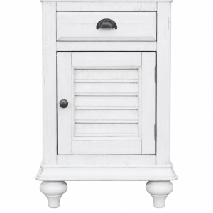 Brockton Door Nightstand (Balearic White)