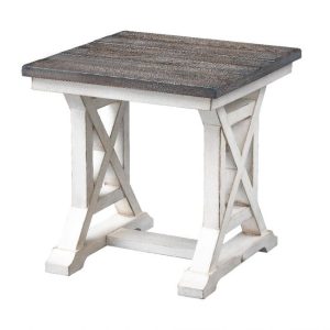 Bar Harbor End Table (Cream)